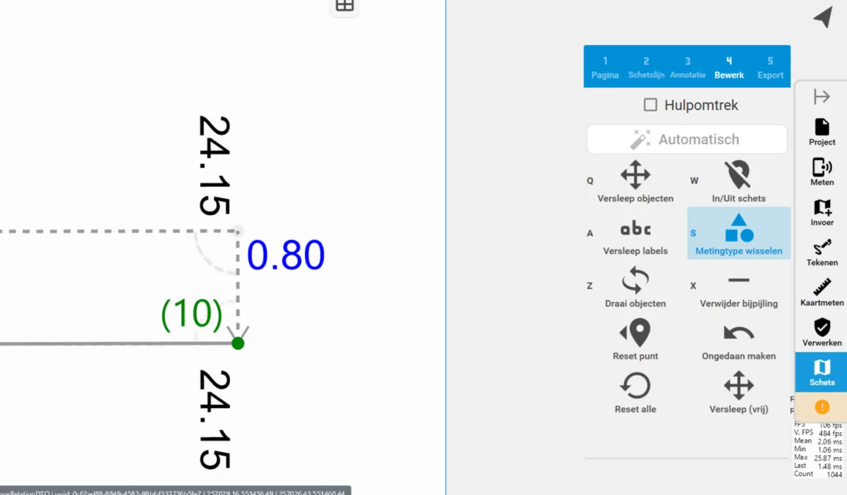 Meting Type Verwijzing